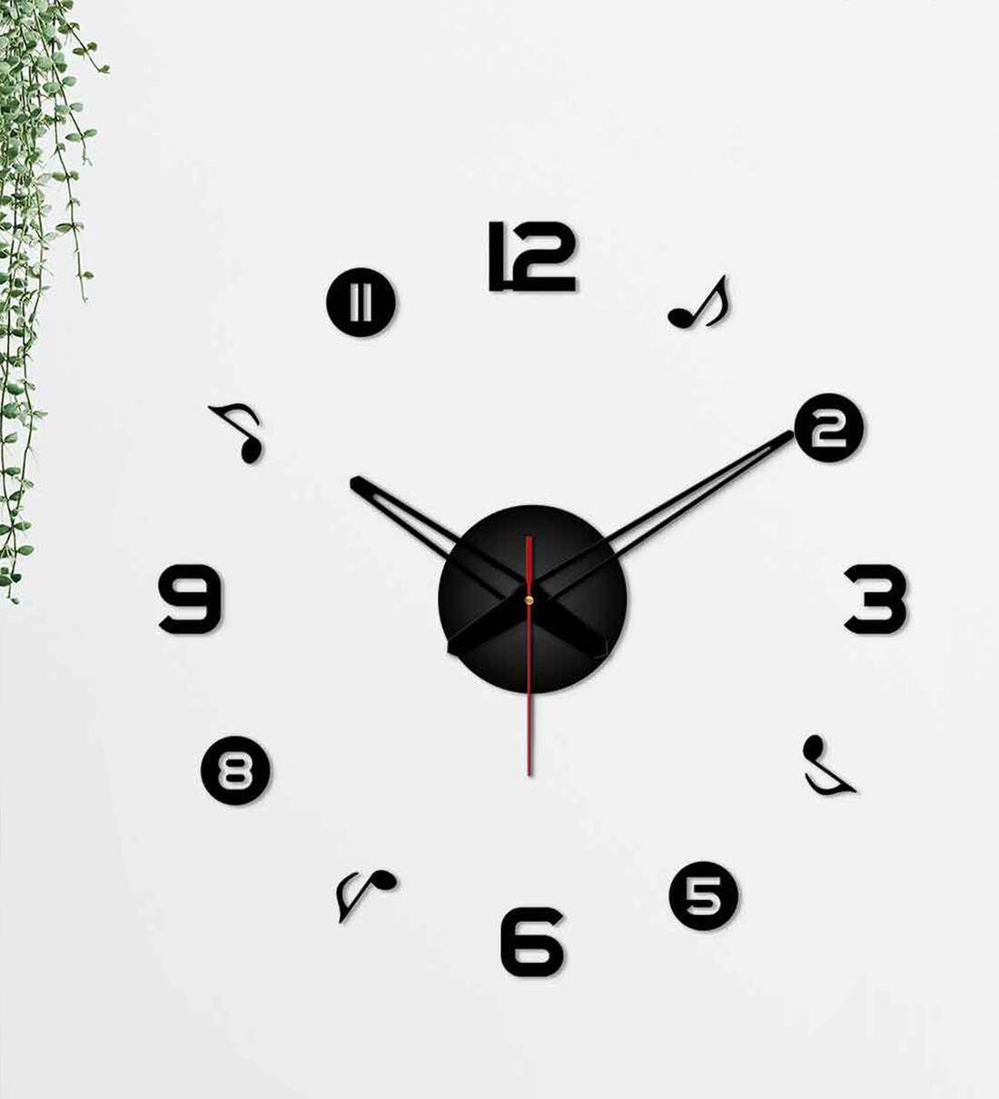 numbers-with-music-black-plastic-wall-clock-numbers-with-music-black-plastic-wall-clock-cq4wws