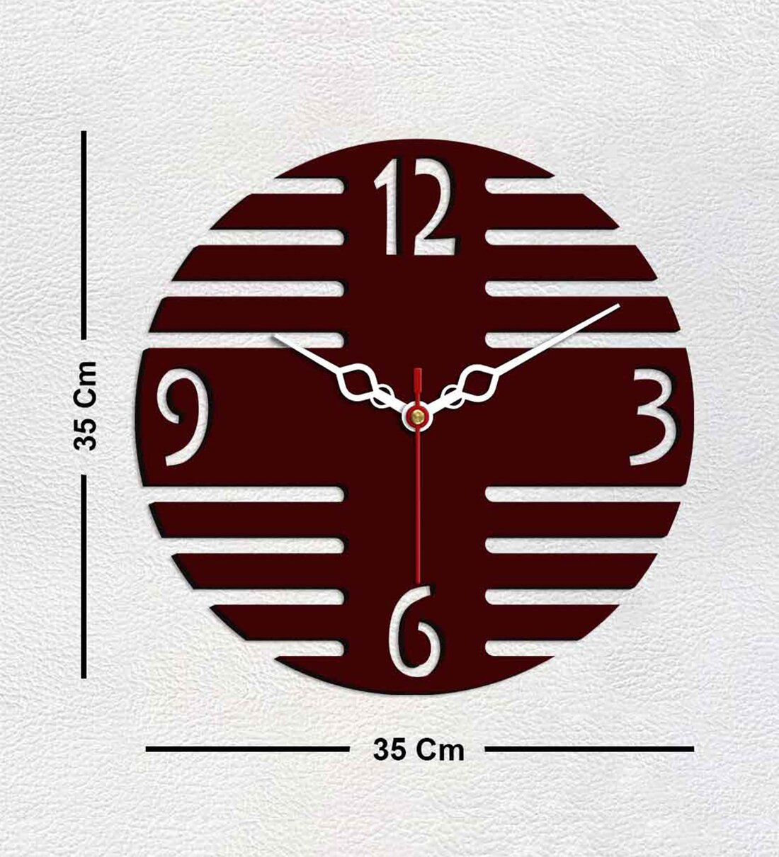 plus-shape-designer-brown-wood---mdf-wall-clock-plus-shape-designer-brown-wood---mdf-wall-clock-dx2mzx