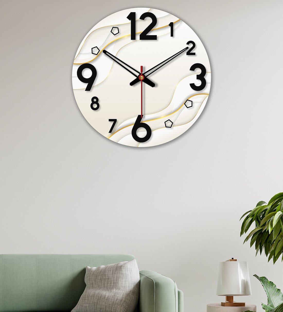 wavy-modern-pattern-multicolour-wood---mdf-wall-clock-wavy-modern-pattern-multicolour-wood---mdf-wal-lrdk3h